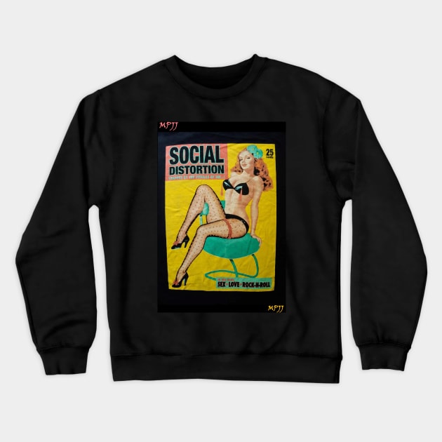 MPJJ Social Distortion MPJJ Crewneck Sweatshirt by Potsy